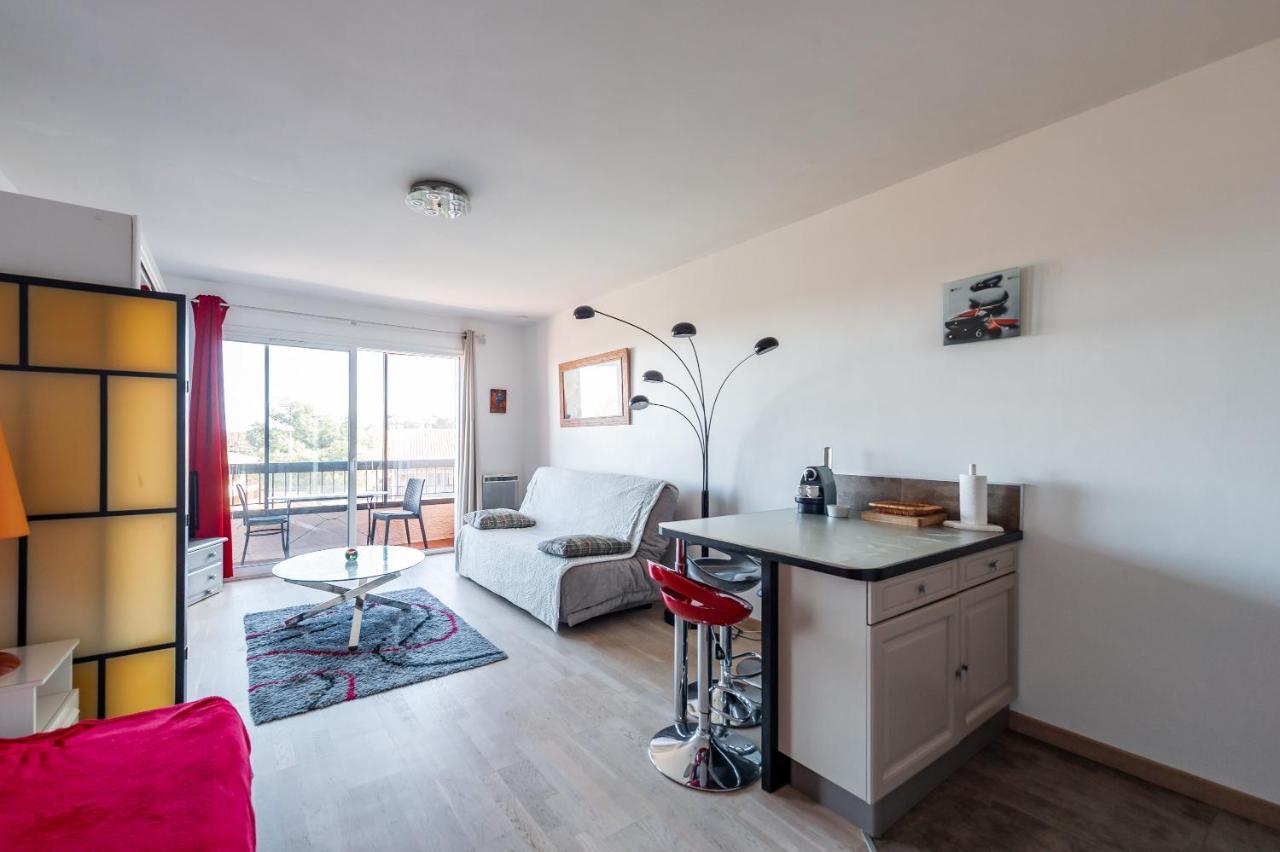 Grand Studio Avec Piscine Presqu'île De Giens Hyères Exterior foto